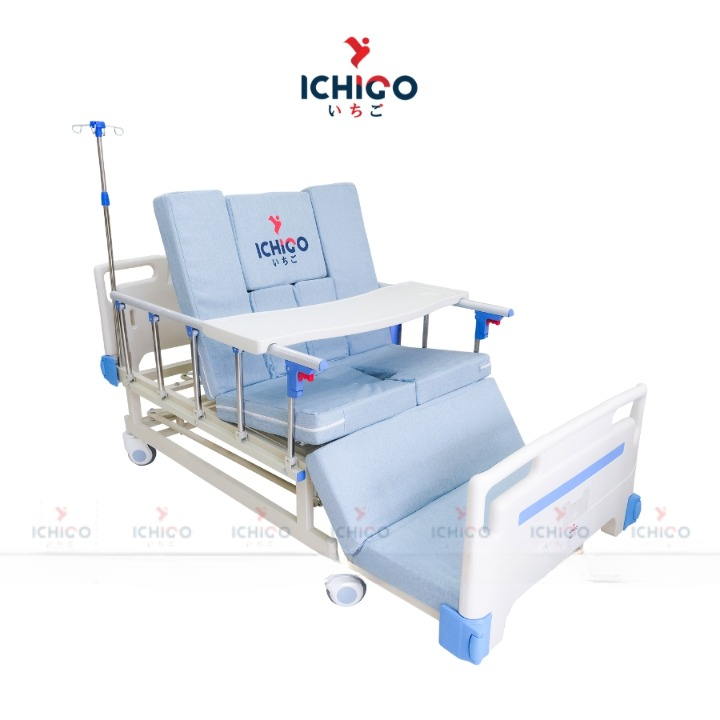  GIƯỜNG Y TẾ 4 TAY QUAY ICHIGO IG-HB04 CAO CẤP
